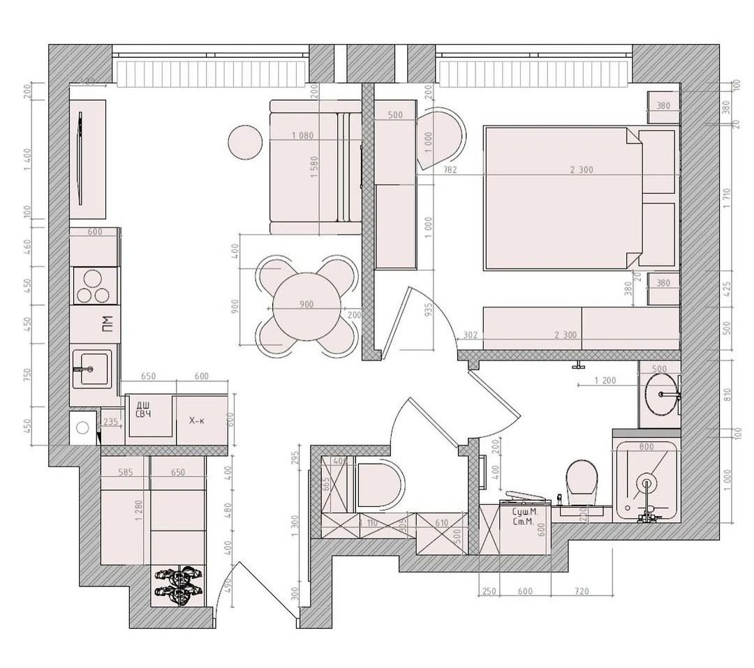 简约舒适小宅设计-24