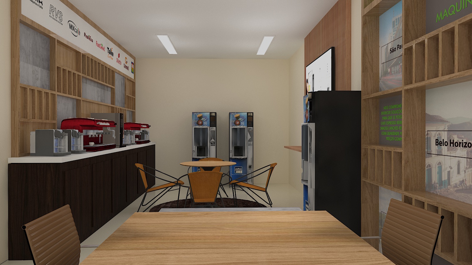 Ambientação para showroom Grancoffee-15