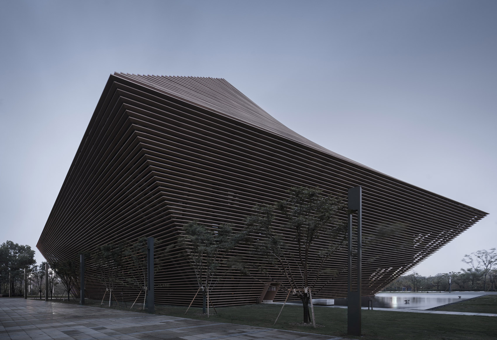 上饶市城市规划展览馆、博物馆和档案馆 / 张雷联合建筑事务所-25