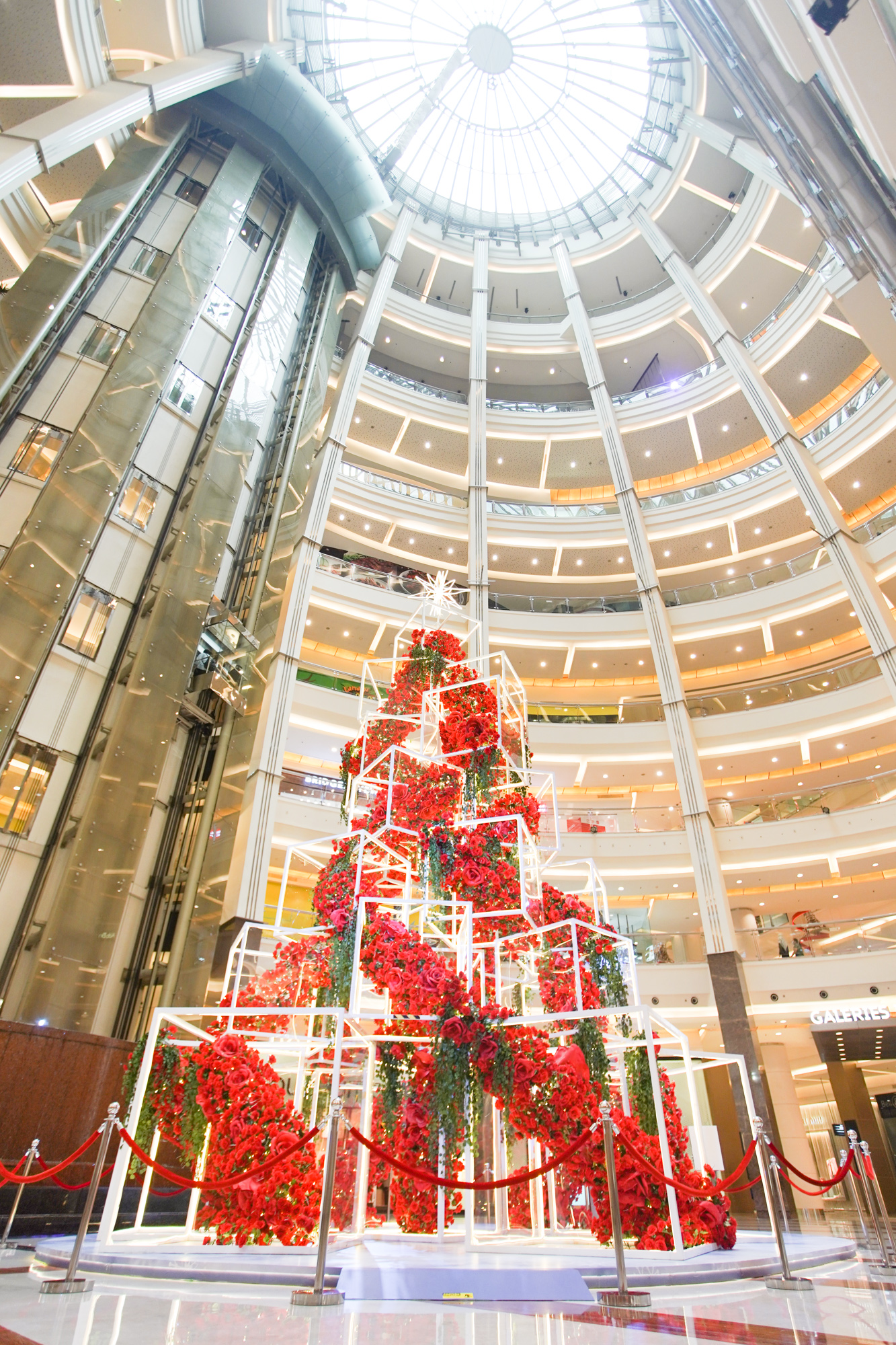 Petals Of Hope - Xmas VM Mall Decor Installation-0