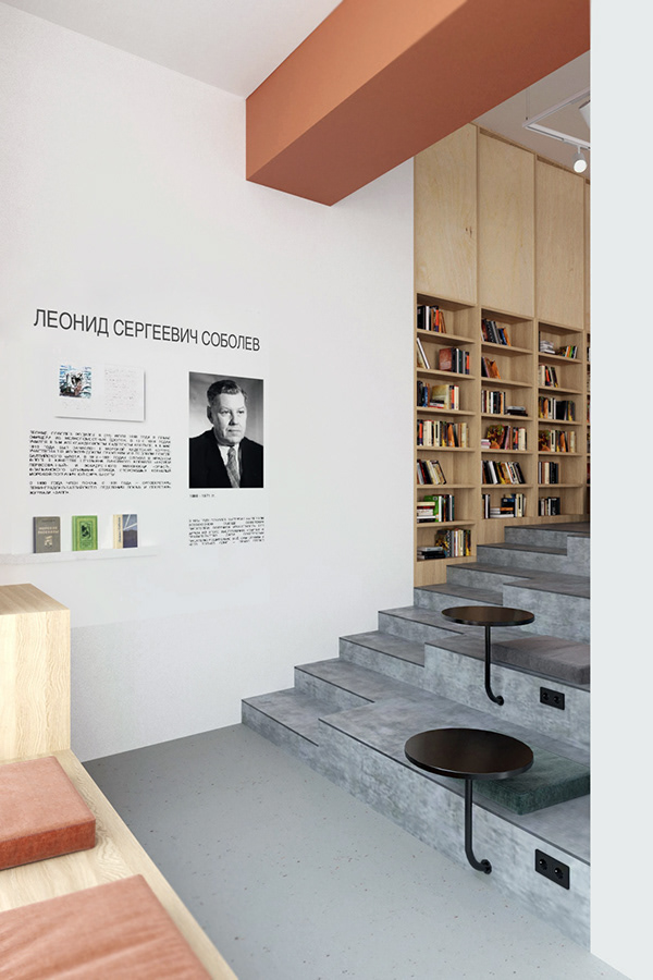 Sobolev 图书馆室内设计丨俄罗斯圣彼得堡-22