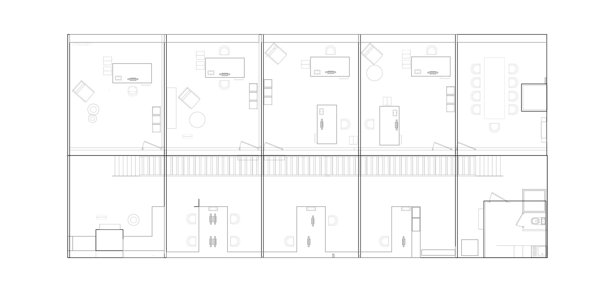 巴黎Élysée Montmartre 剧院屋顶现代办公室设计-14