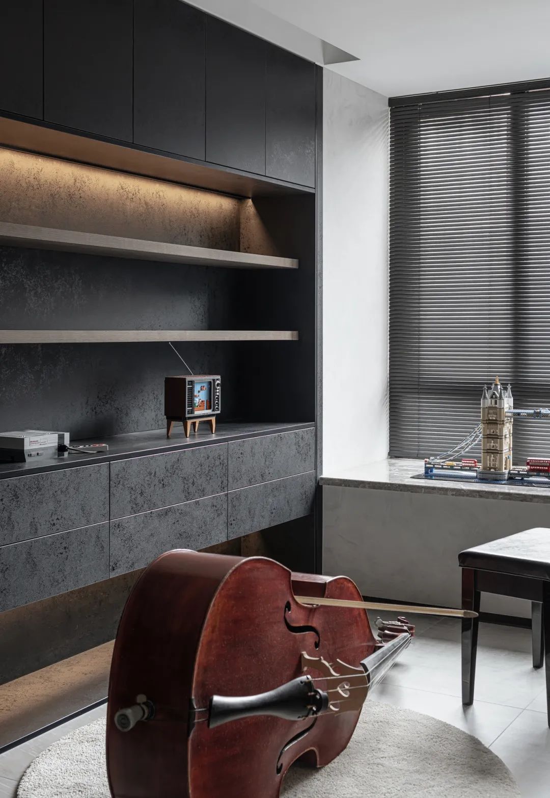 成都音乐家的自由舒适之家丨中国成都丨成都宏福樘设计-85