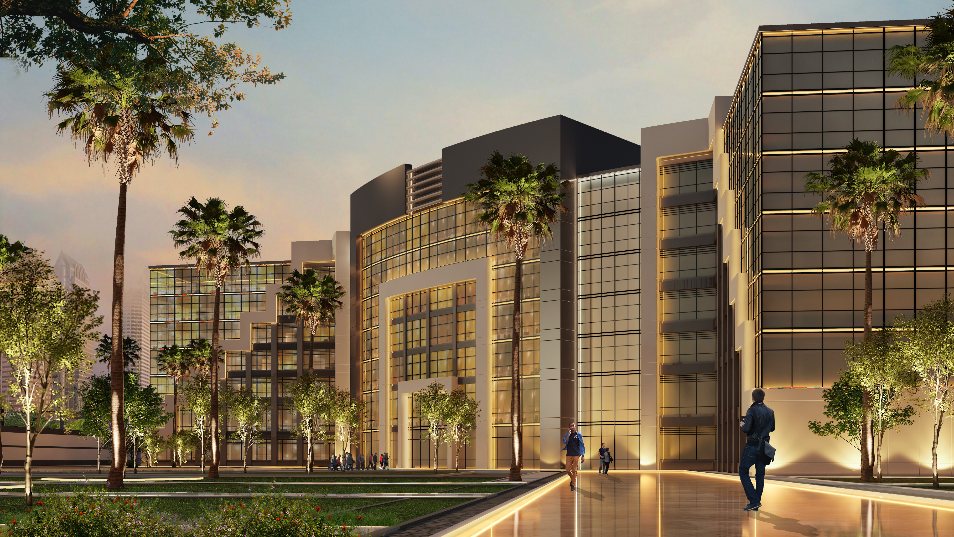 AL GIZA HOTEL 3D 外设计丨埃及-9