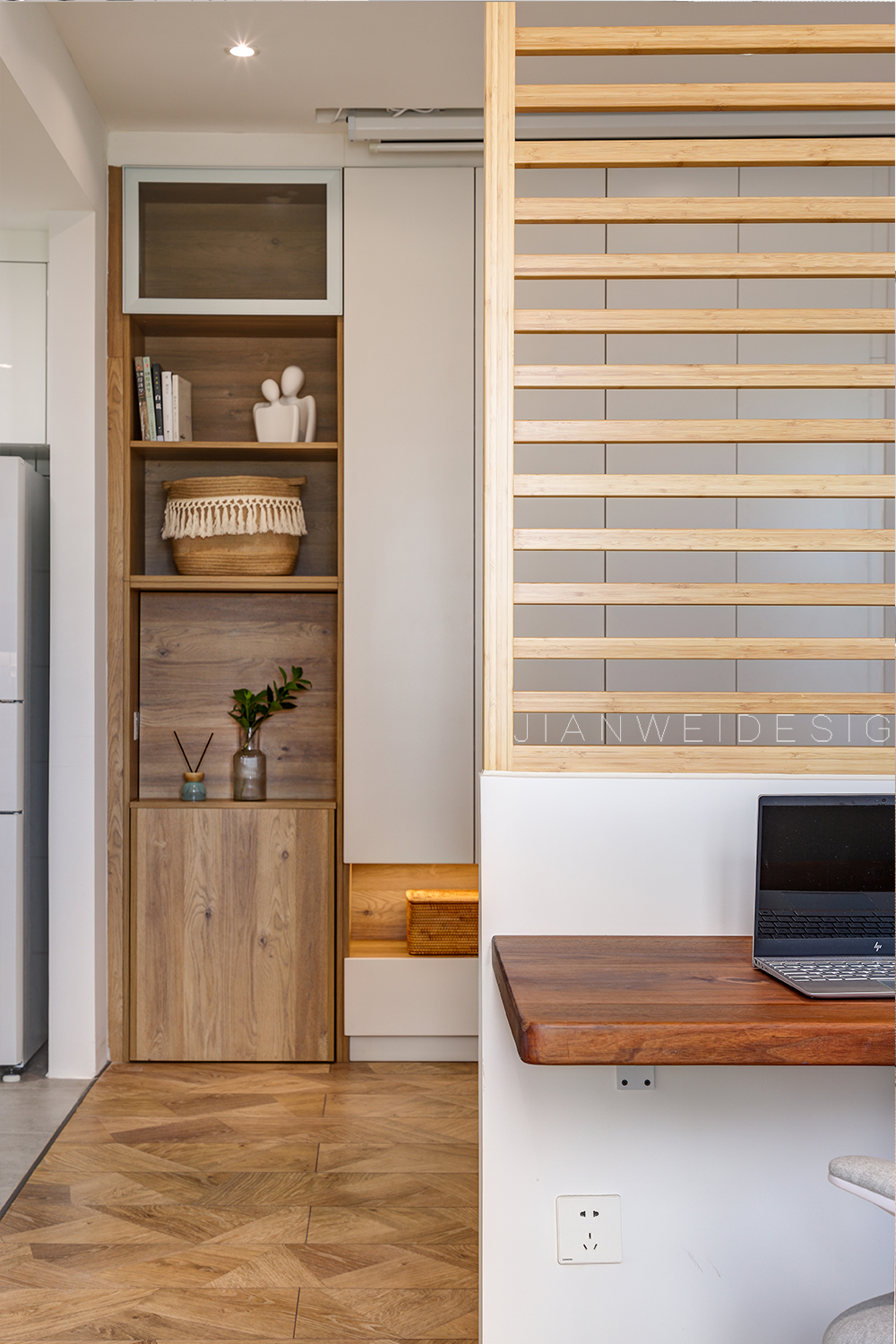 深圳新街口现代简约精致公寓设计丨中国深圳丨见微陈设艺术-60