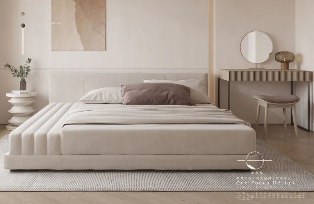 温馨奶油色,独特设计的广州家庭住宅丨中国广州丨一度经纬-47