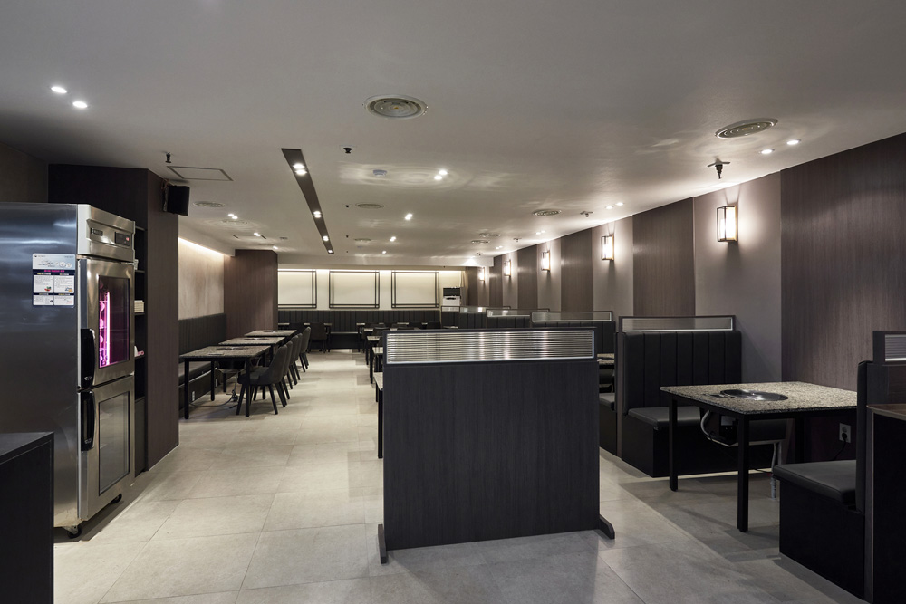 43 平米韩式餐厅 高贵氛围的室内设计-6