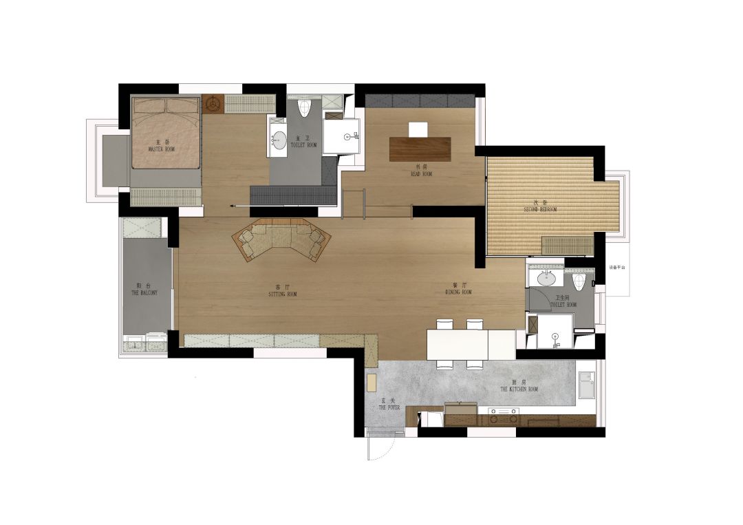 日式现代风设计-48