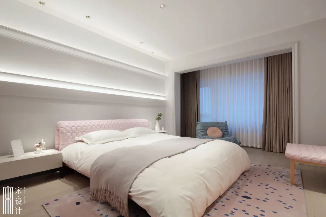 粉色梦幻空间,打造独立女性专属领地-31