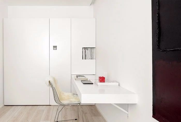 波兰小公寓的定制法则 | 简约收纳,开放式布局-5