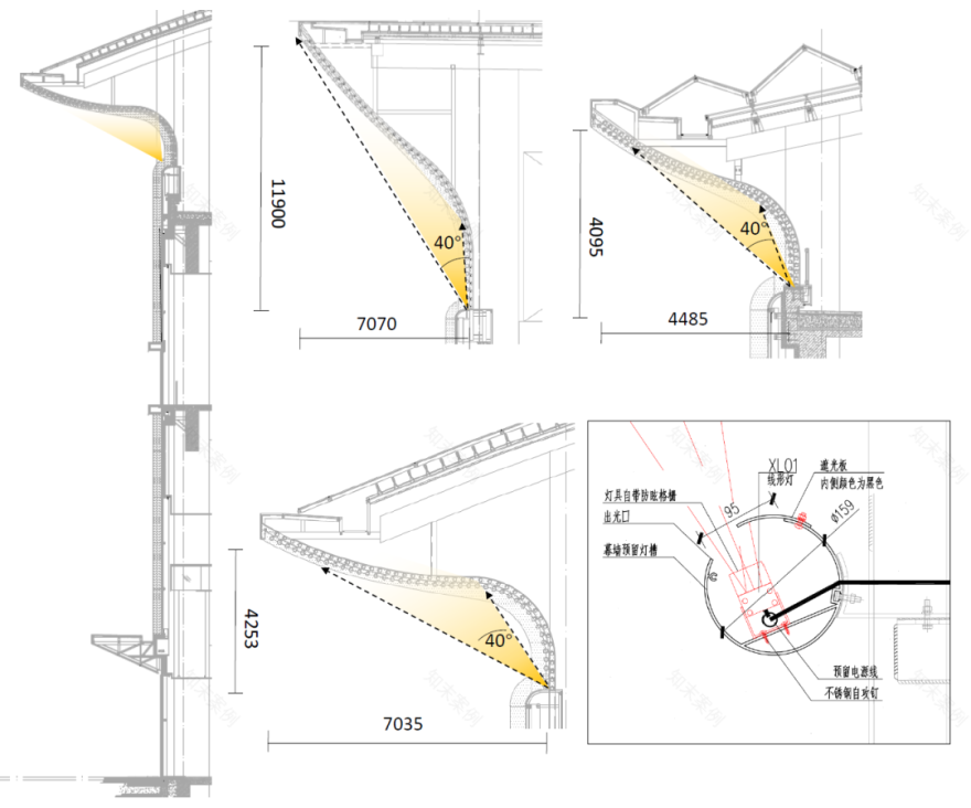 信息的纽带大地的图景|北京新国展二期建筑照明设计-59