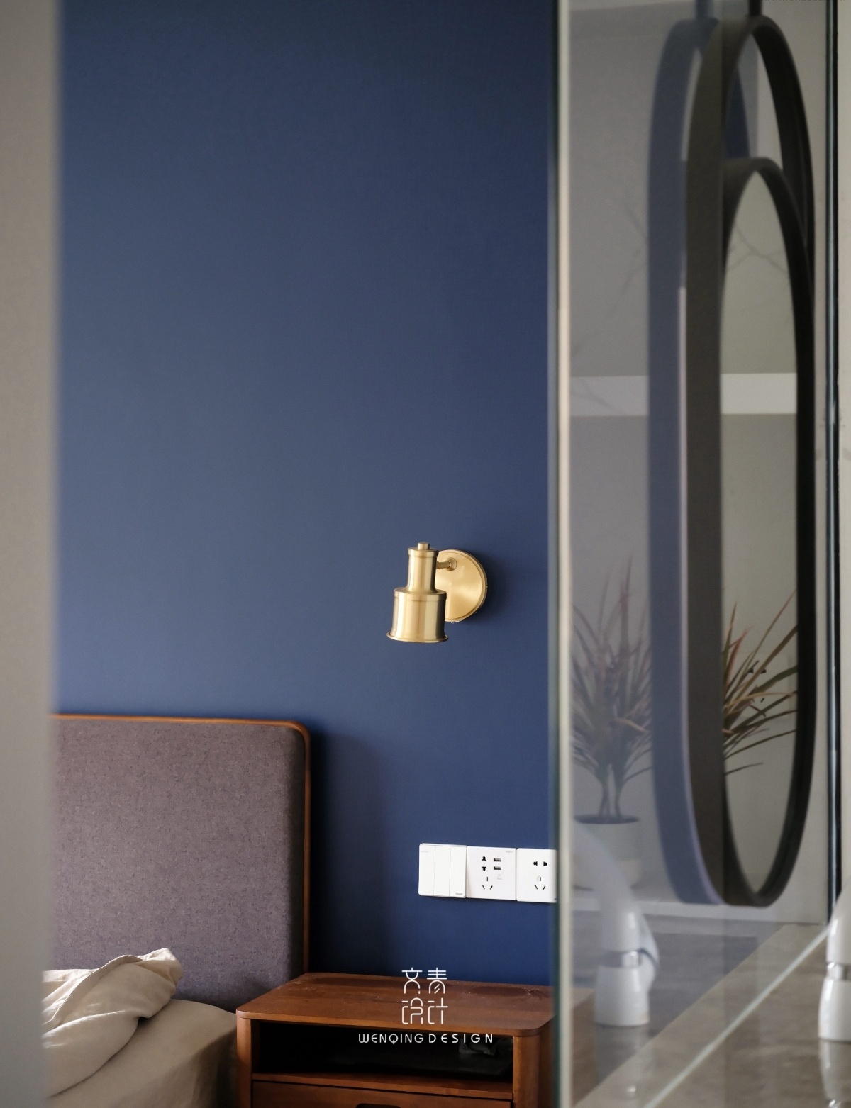 简约本心 | 胡桃木与亚麻的自然空间-49