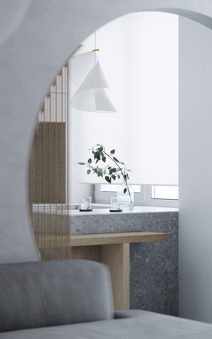 莫斯科简约阳光公寓丨俄罗斯莫斯科丨AE Architects-35