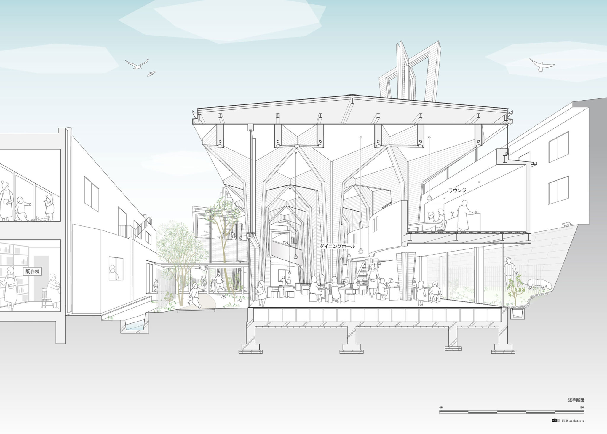 儿童花园幼儿园食堂扩建丨日本丨UID 建筑事务所-59