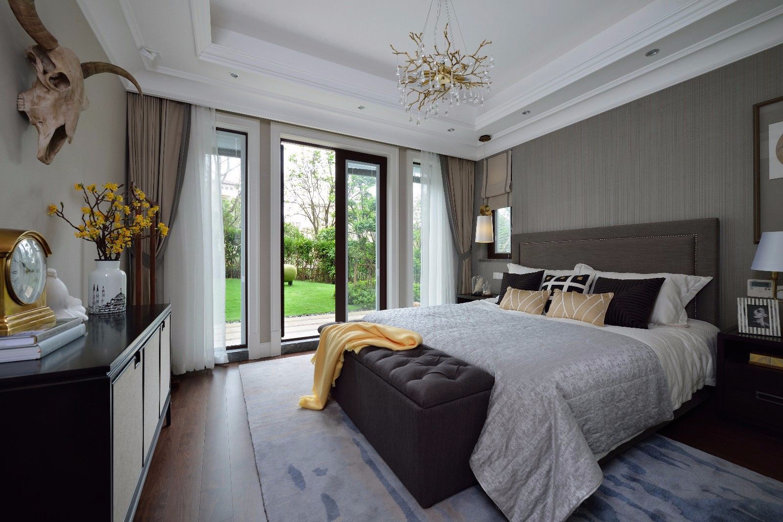 G&K桂睿诗设计丨样板间丨苏州中粮同里湖花园联排别墅样板房-13