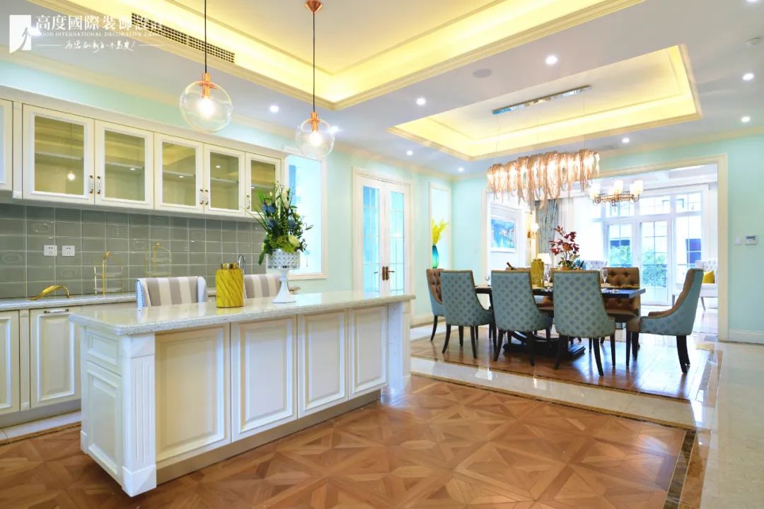 美式小镇生活,绿意盎然的艺术空间丨中国武汉丨高度国际装饰设计集团武汉公司-27