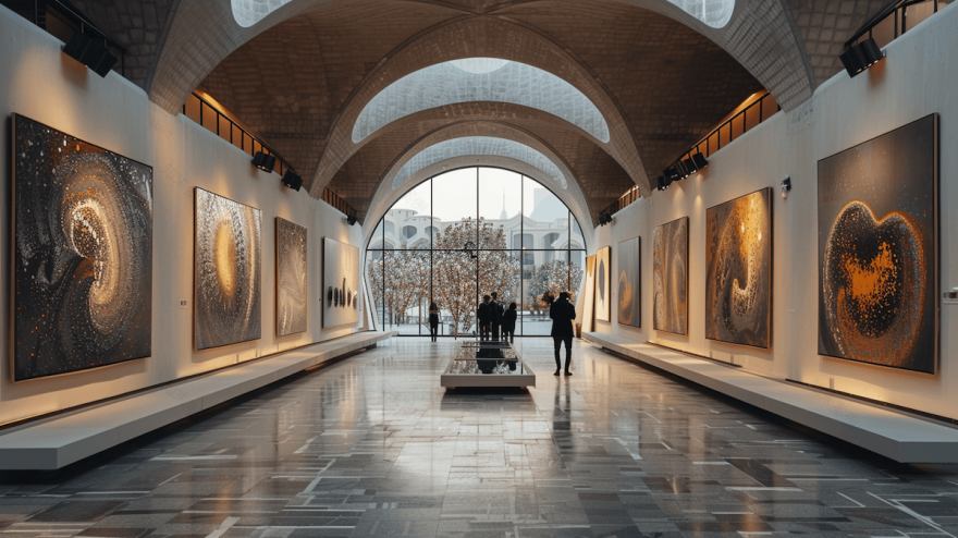 遗产艺术画廊和博物馆丨伊朗丨Infinity Art Studio-13