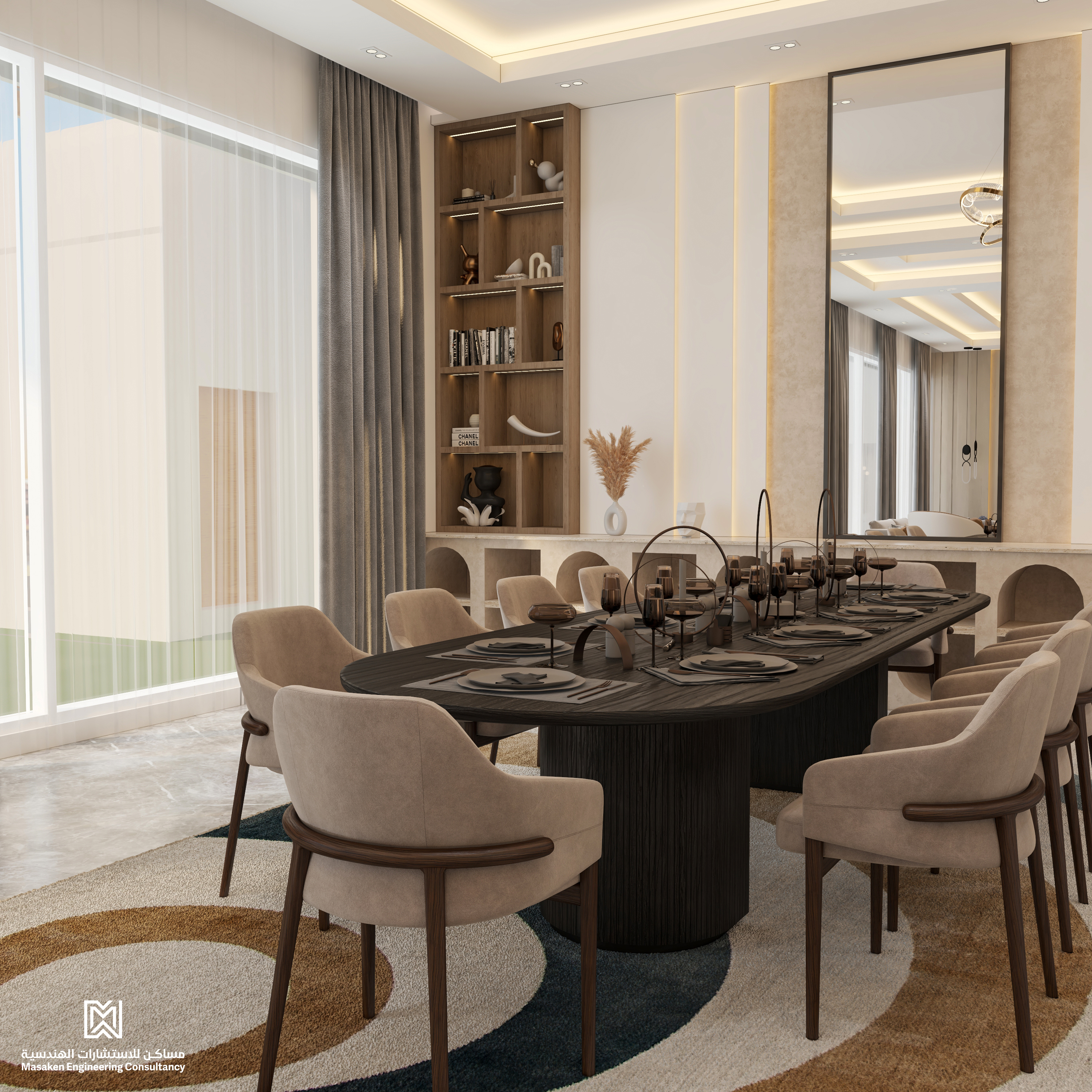 现代生活与餐饮区室内设计-20