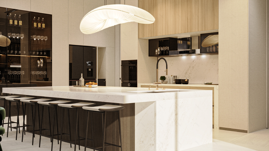 Hea Zeng 位于金边的现代别墅项目丨柬埔寨金边市丨Doan Huy Architecture-14