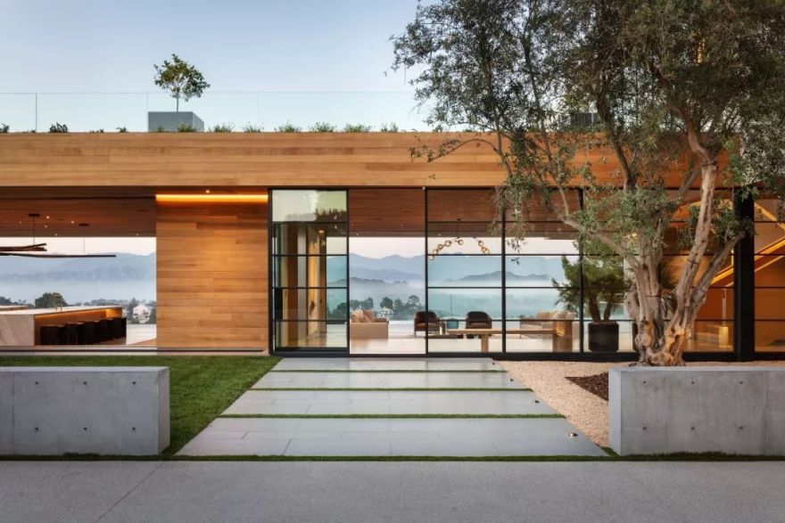 洛杉矶亿元豪宅 观景无边泳池-14