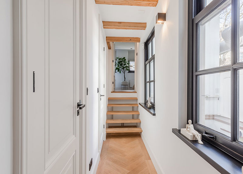 阿姆斯特丹 17 世纪独特运河房里的时尚斯堪的纳维亚公寓-28