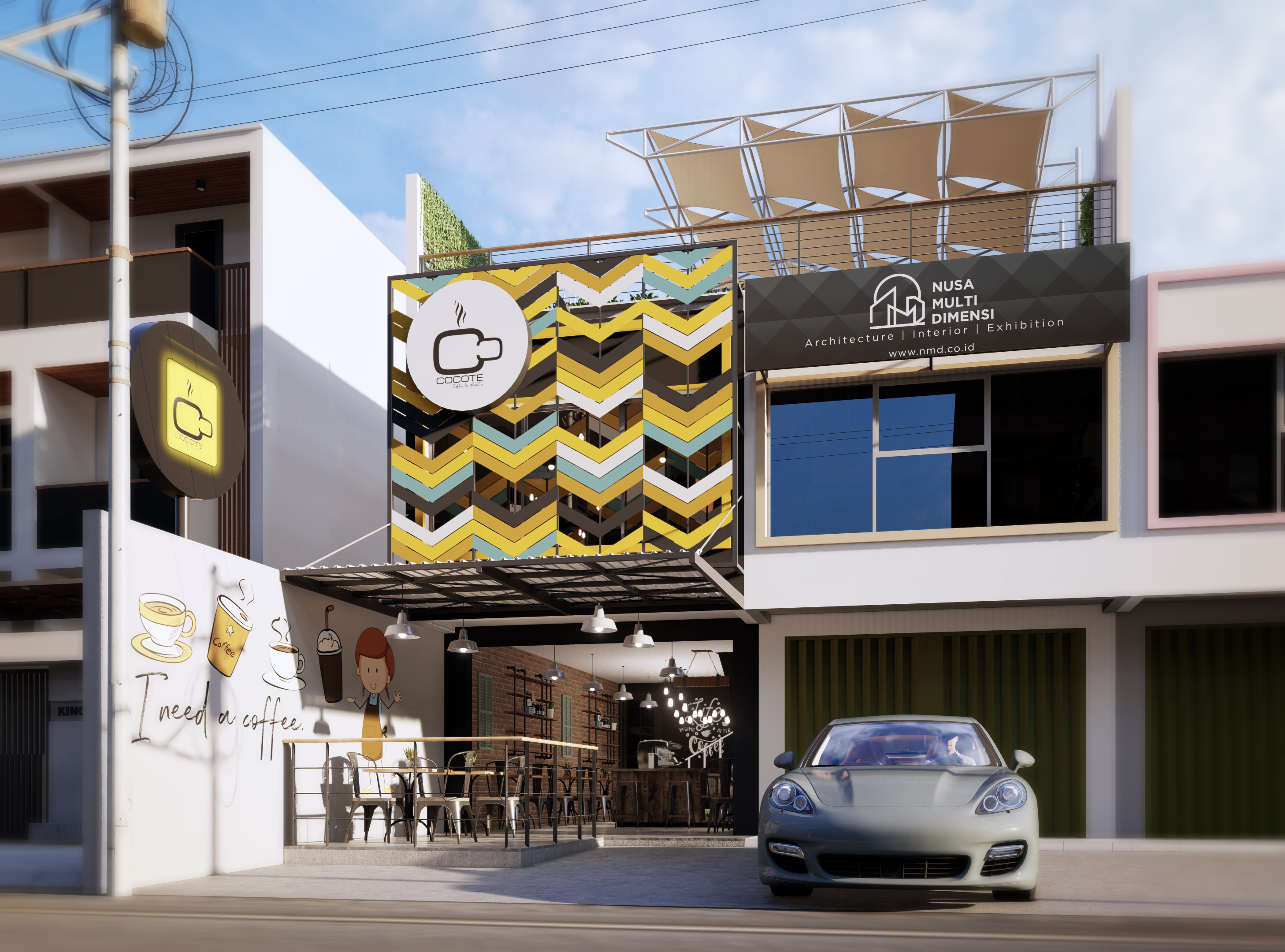 科科特咖啡店和餐厅丨PT Nusa Multi Dimensi-0