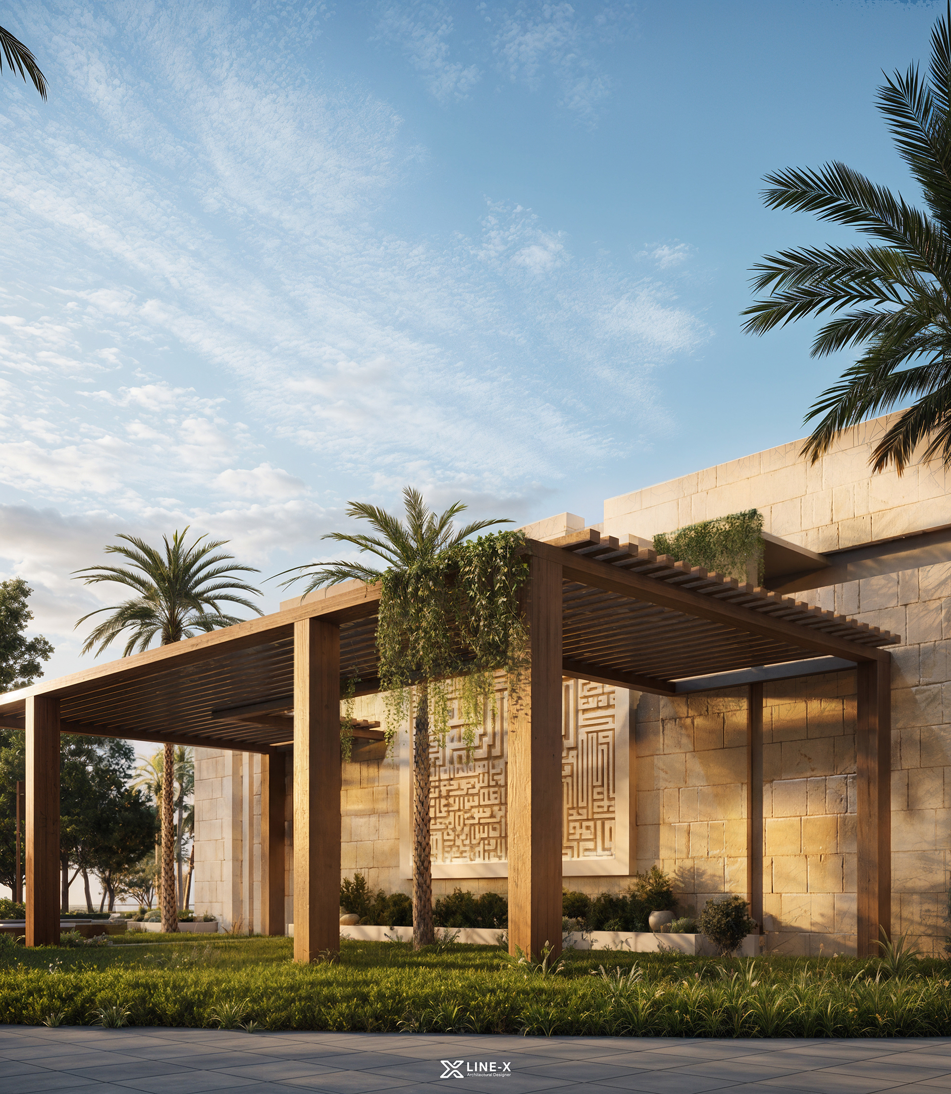 亚穆鲁清真寺丨沙特阿拉伯利雅得丨Line X-26