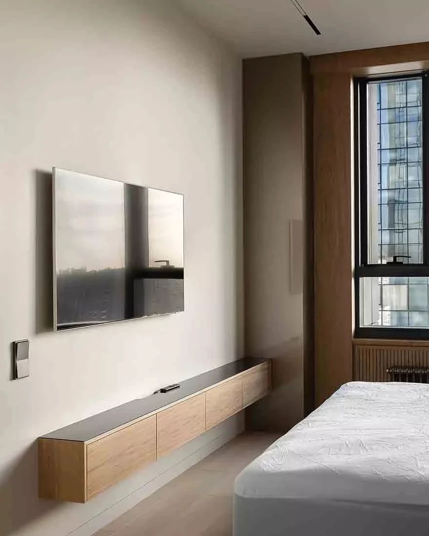 新婚夫妇的 105㎡简约空间设计丨Elena Lyakina-23