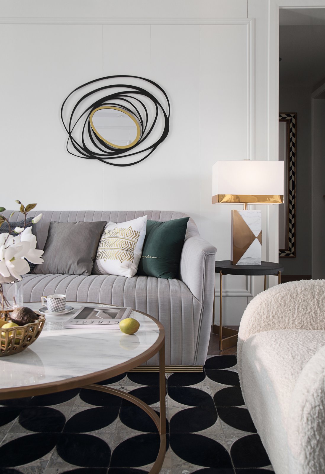 南京轻奢风的居住空间-16