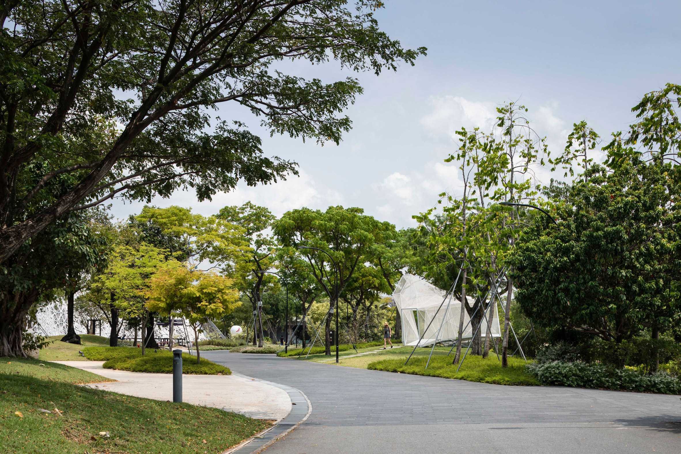 新加坡花园中的 3D 打印不锈钢亭子——AIRLAB 设计创新之作-14