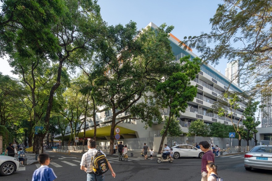 深圳福田绿洲小学丨中国深圳丨悉地国际东西影工作室-15
