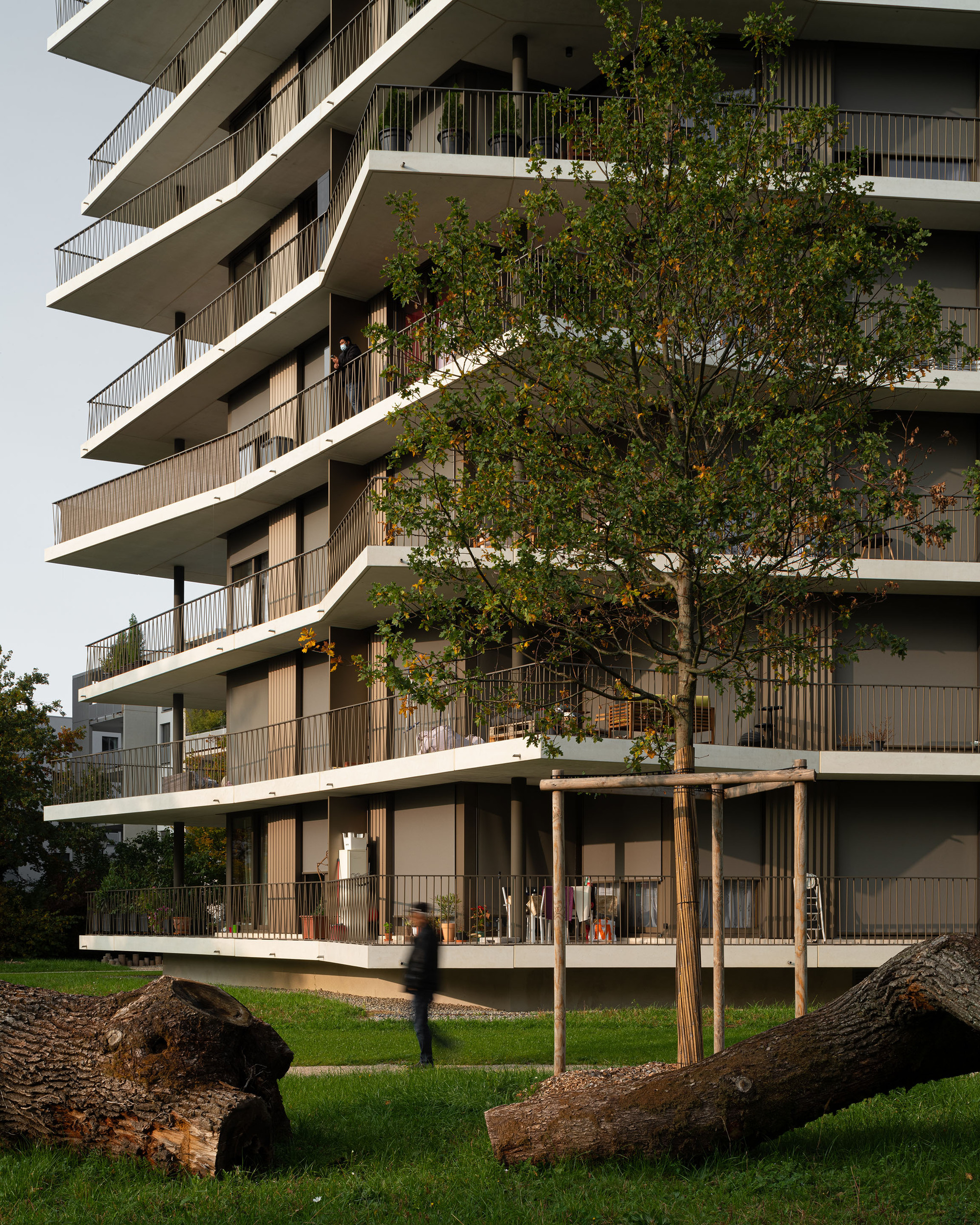 格拉德尔花园公寓丨瑞士丨LRS Architectes-13