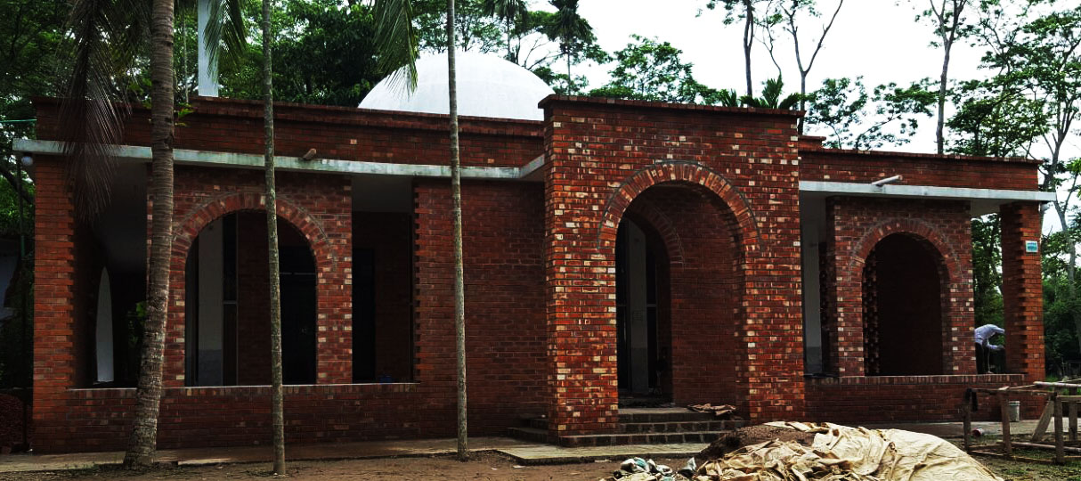 孟加拉国 Teradol 社区清真寺 传统与现代融合-0