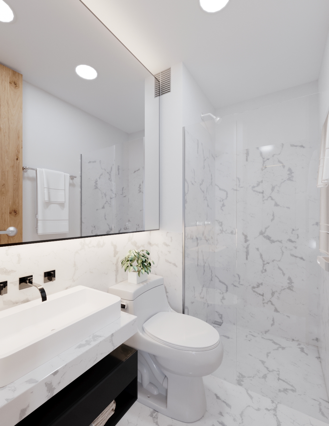 三维造型浴室-6