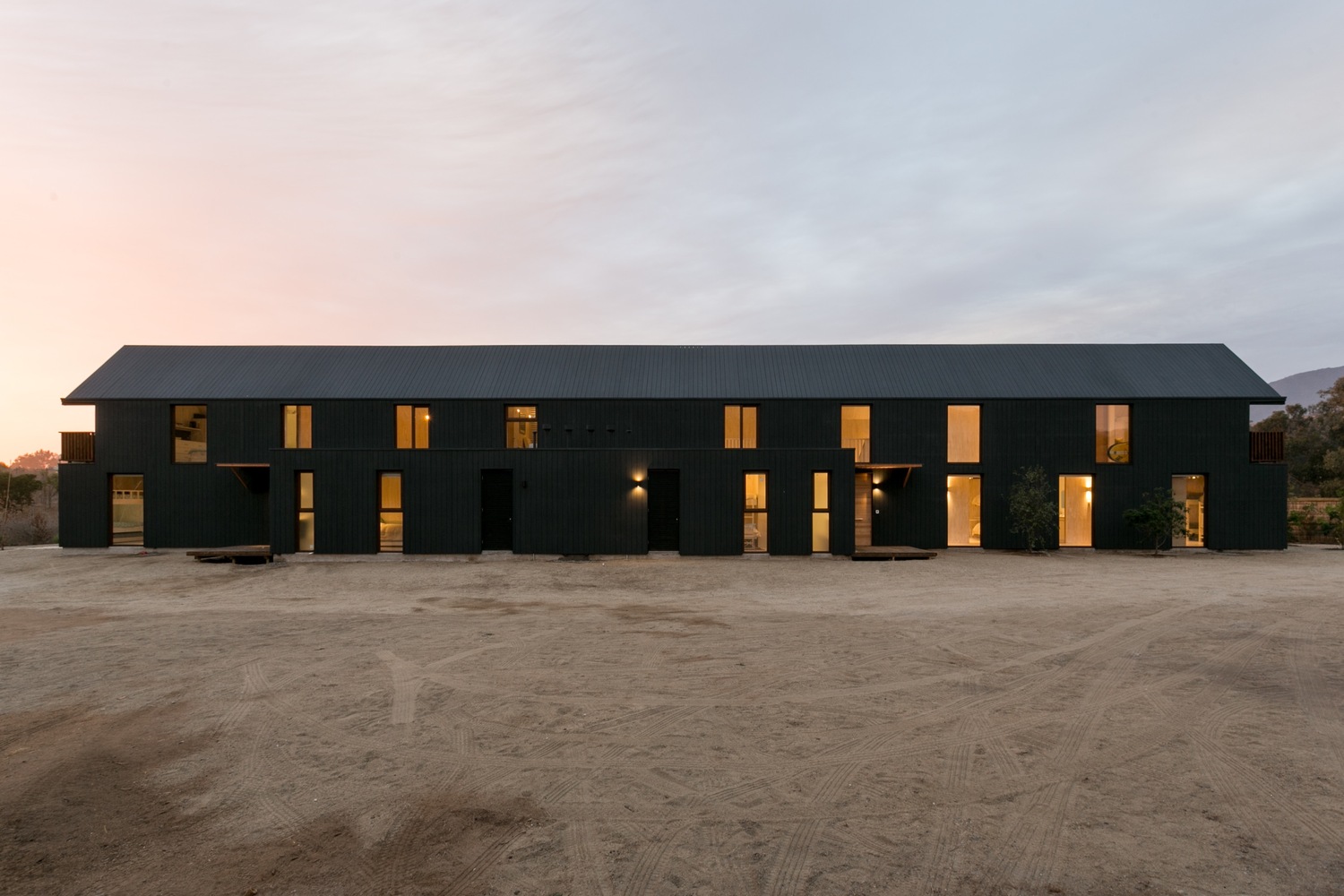 斜向模块化住宅 | 智利 Shotgun House-14