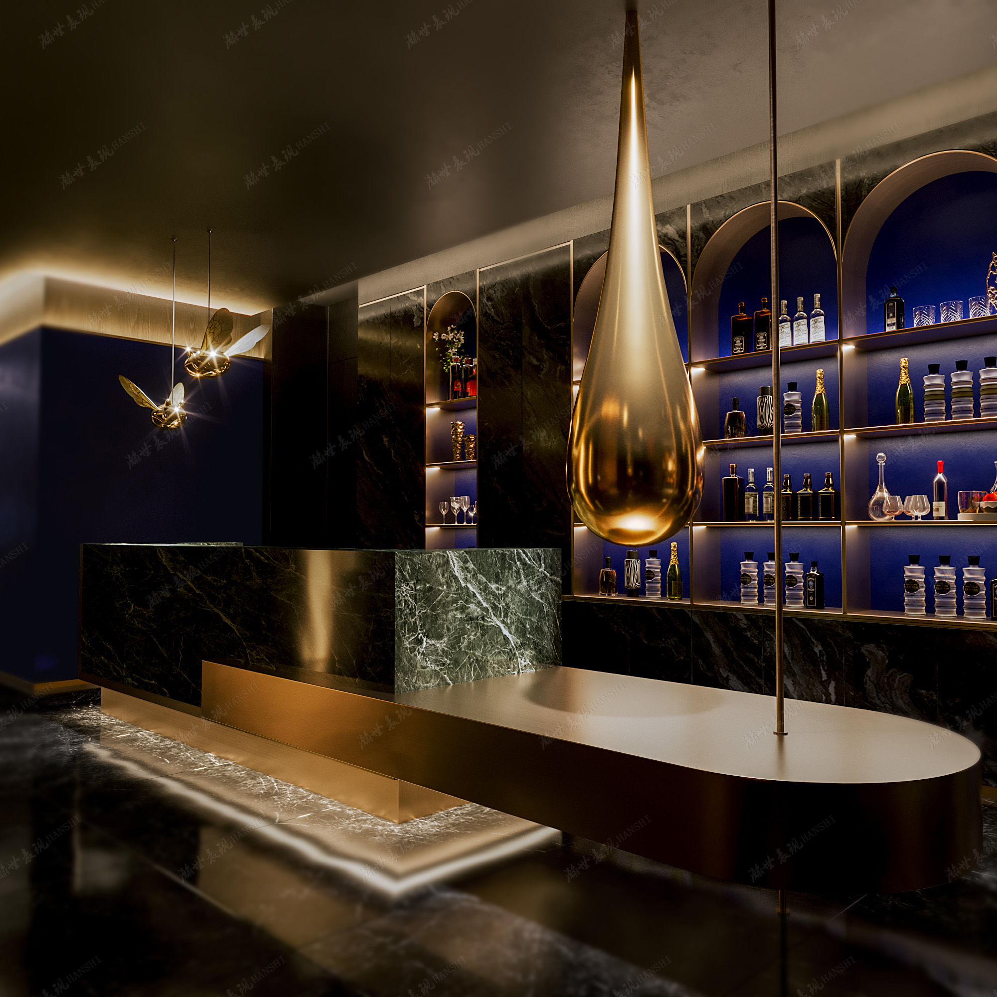 新中式足浴会所一瀚世表现-11