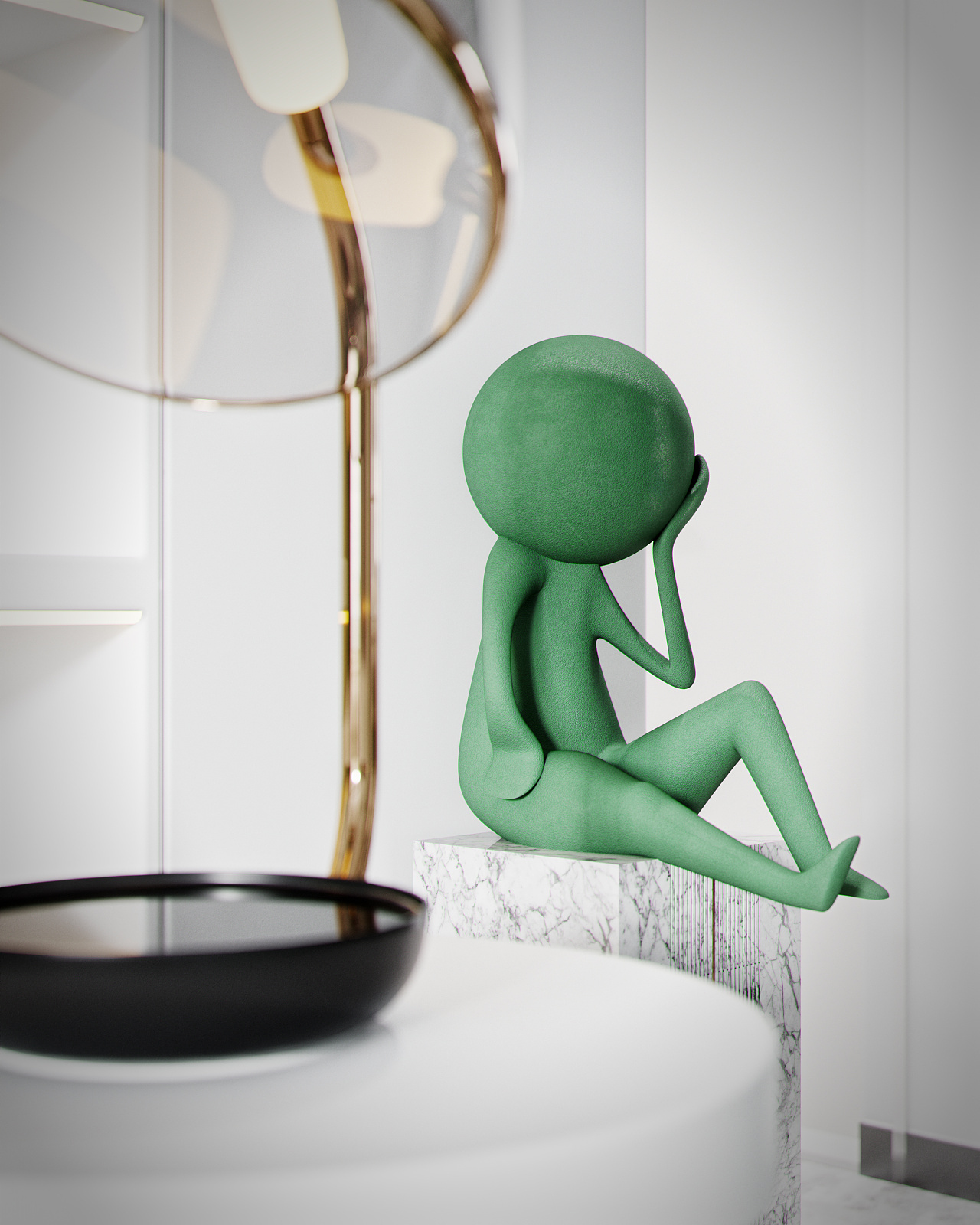 现代别墅设计丨绘感设计-4