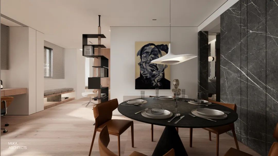 J House · 现代极简都市生活设计丨中国上海丨上海木卡建筑设计有限公司-27