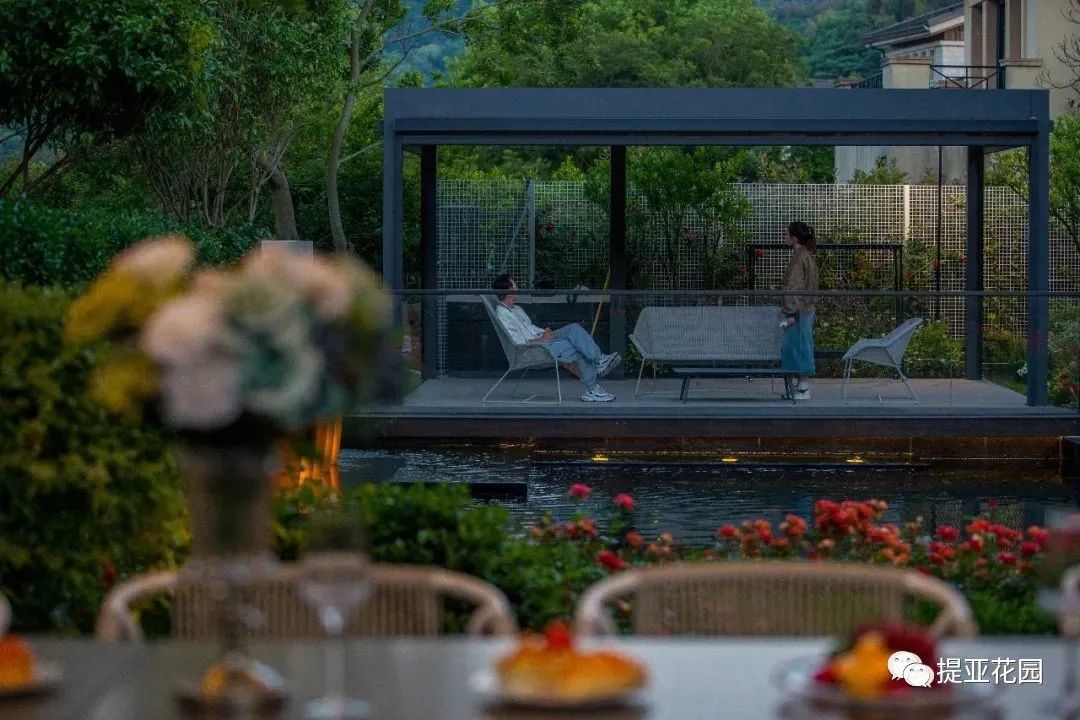 聆湖轩50号别墅花园设计丨中国宁波丨提亚生态科技(浙江)有限公司-21
