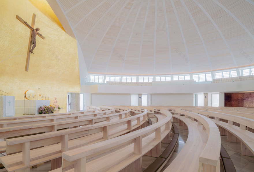 Francisco de Vitoria 大学新教堂装饰艺术丨Spain丨Ramos Alderete-46