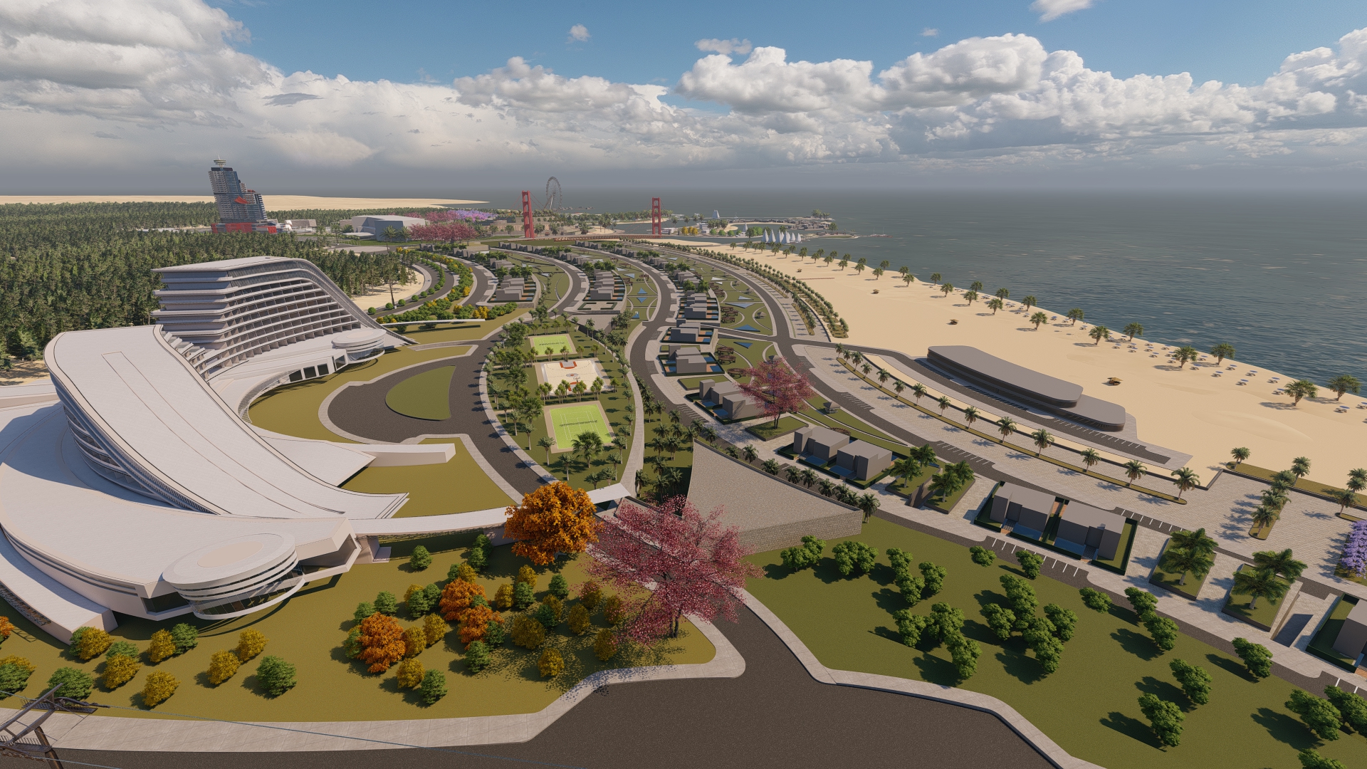 Recreational tourist route on Latakia beach-5