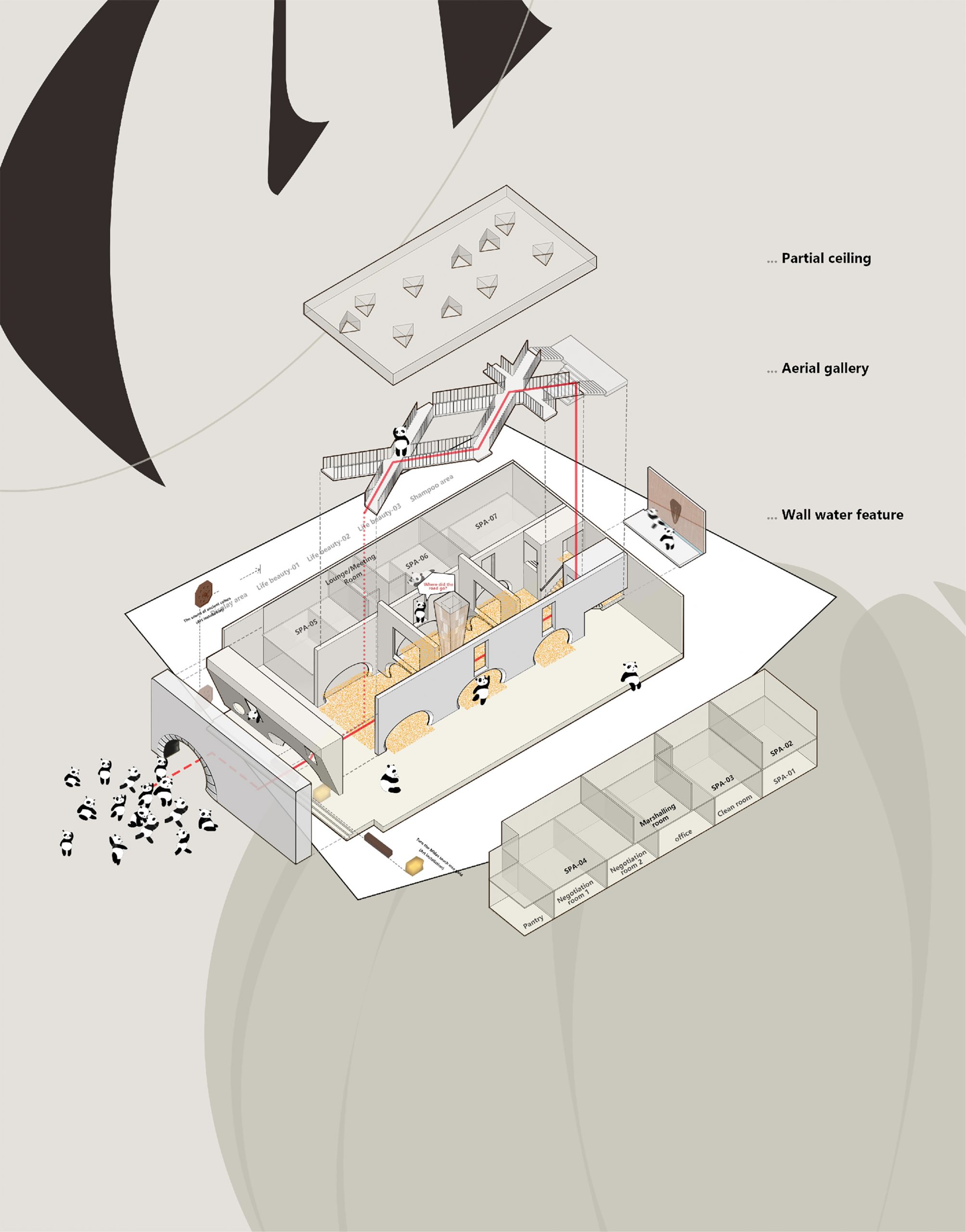 福建漳州·禾缦Hoormem肌研美学中心 / 寸匠熊猫NANA | SOHO设计区-50