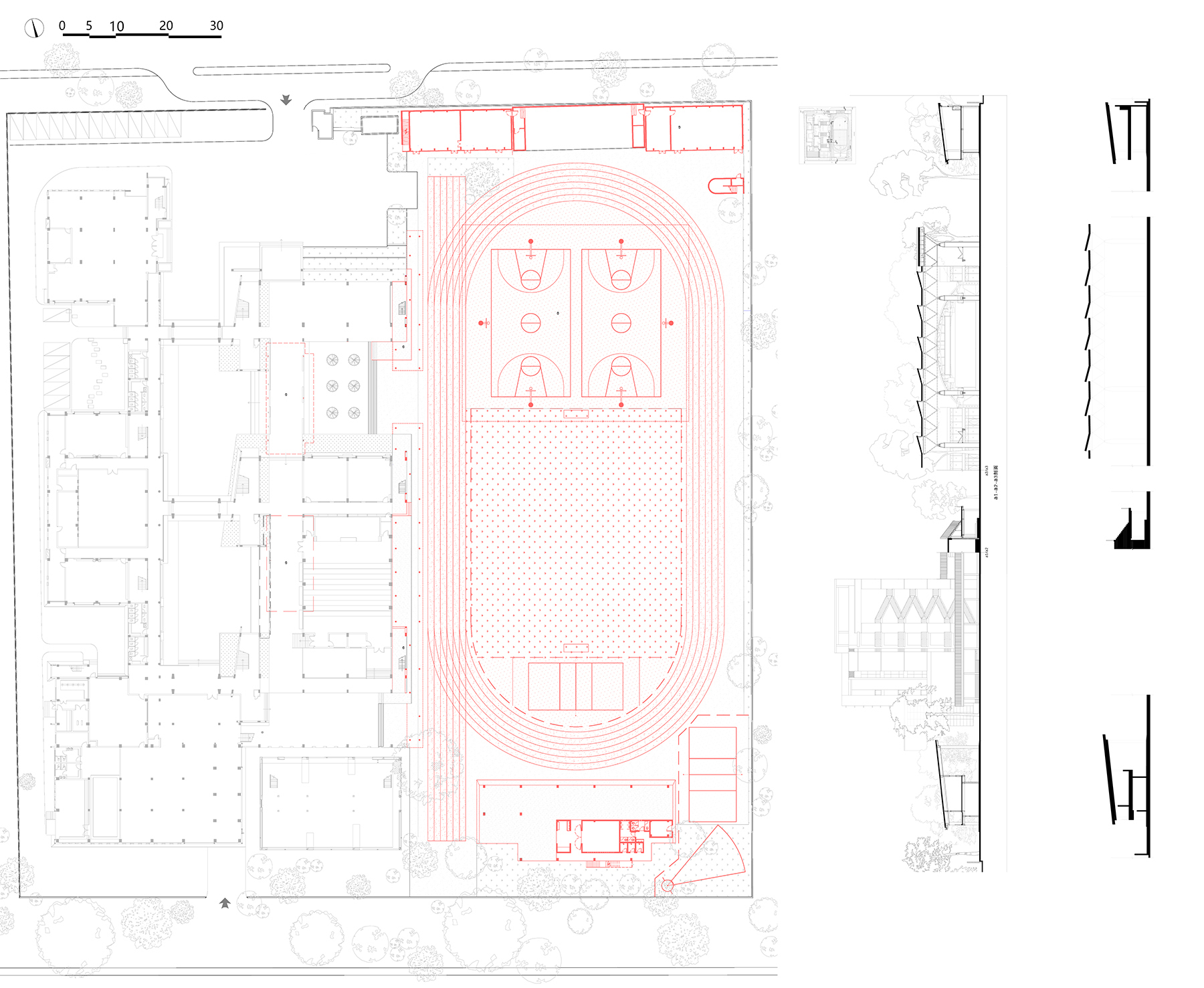 Xuefu 中学改造丨中国深圳丨MultiArchitecture-53