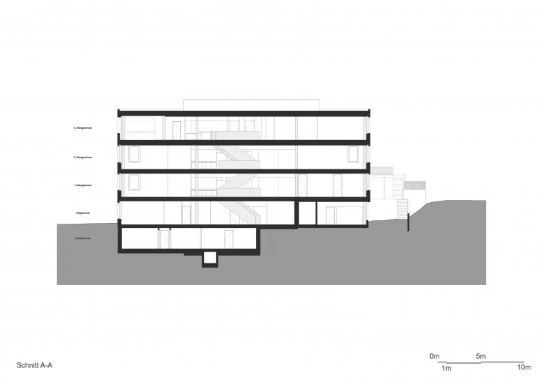 Architektur Staehelin, Gisin + Partner AG丨Mehrfamilienhaus und Bürogebäude am Eiweg丨瑞士-28