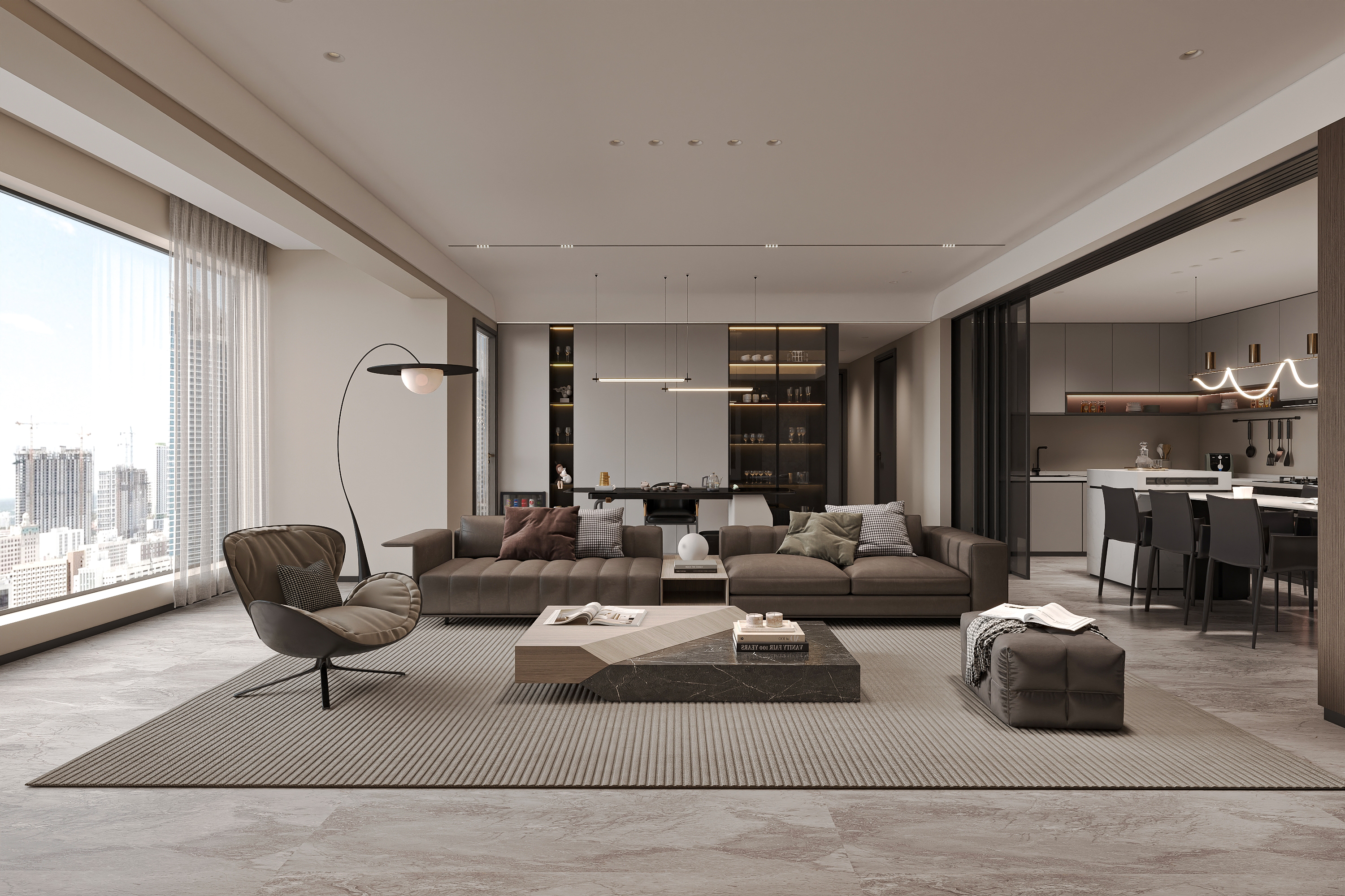 现代风客餐厅设计-4