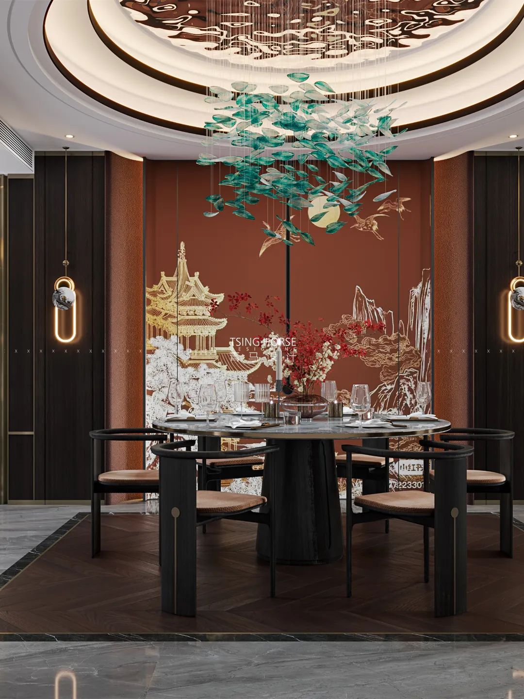 中华世纪城·富春洋房丨周昆设计团队-15