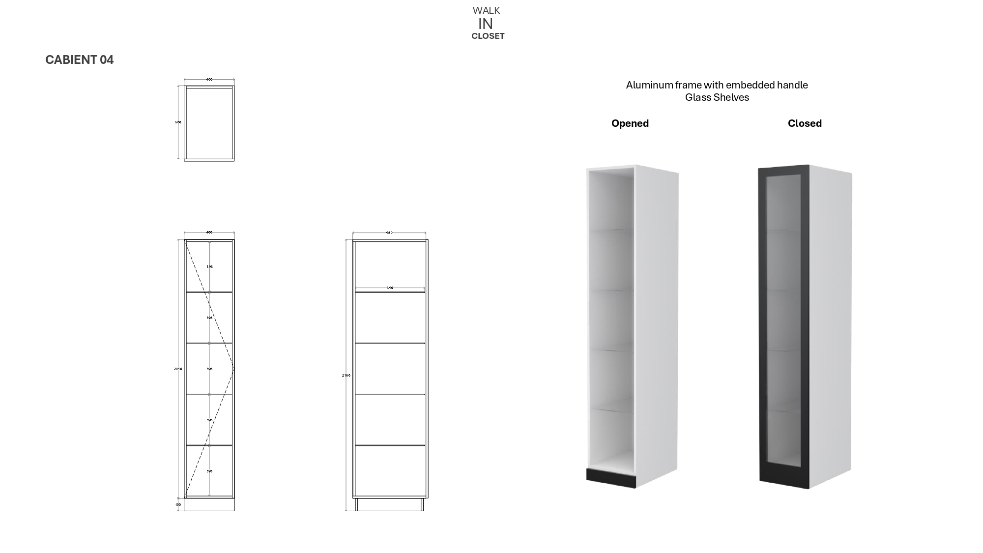 步入式衣帽间及衣柜设计-20
