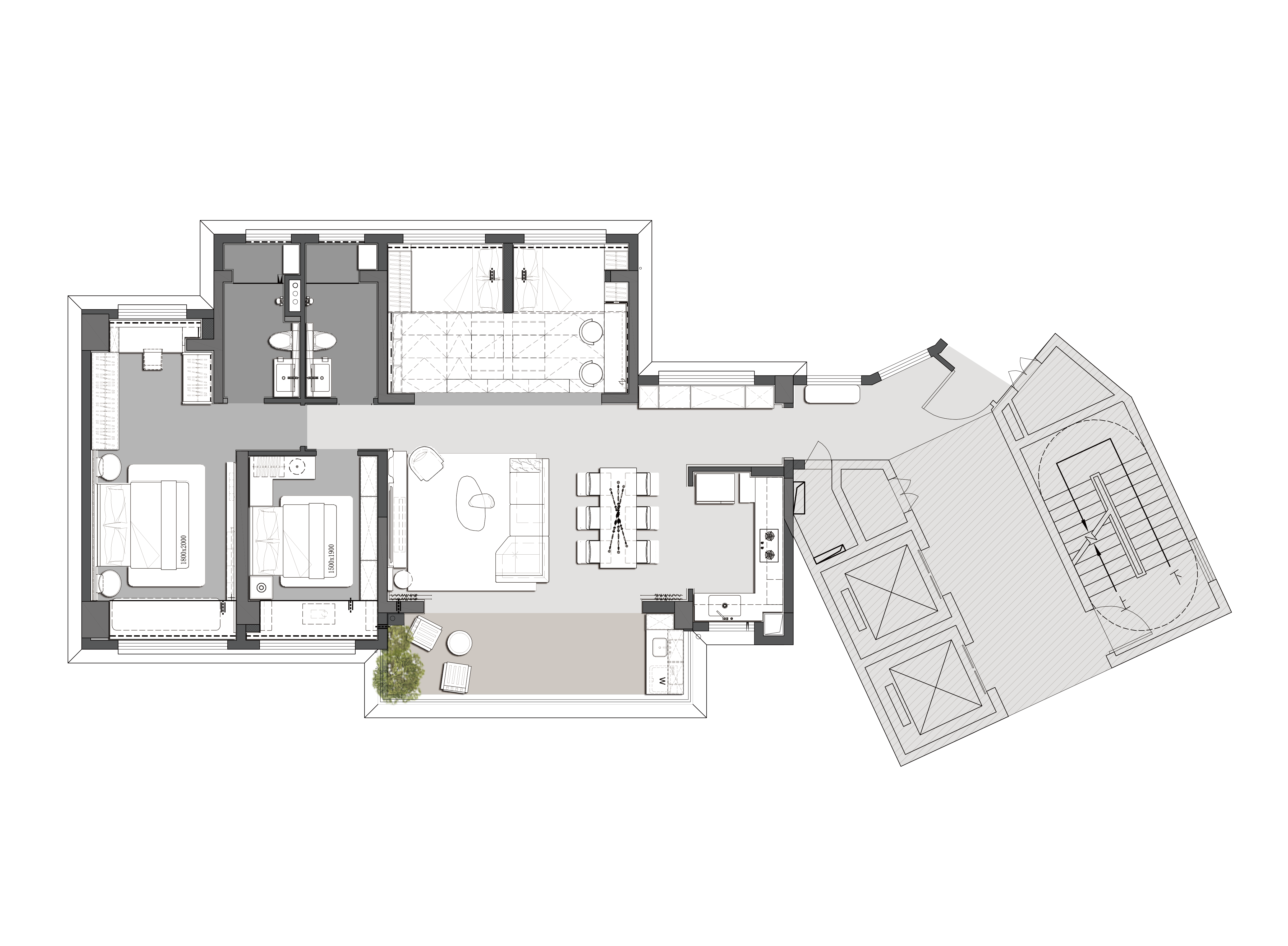 珠海琴湖学苑样板间丨中国珠海丨奥迅设计-61