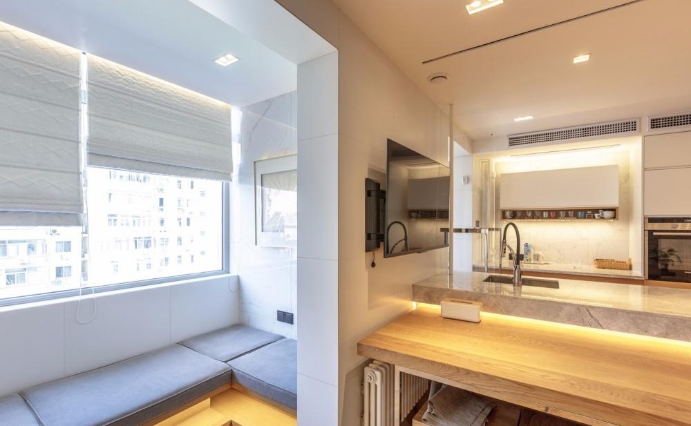 潘小阳 118 平旧房改造,无主灯照明++ 超强收纳-12