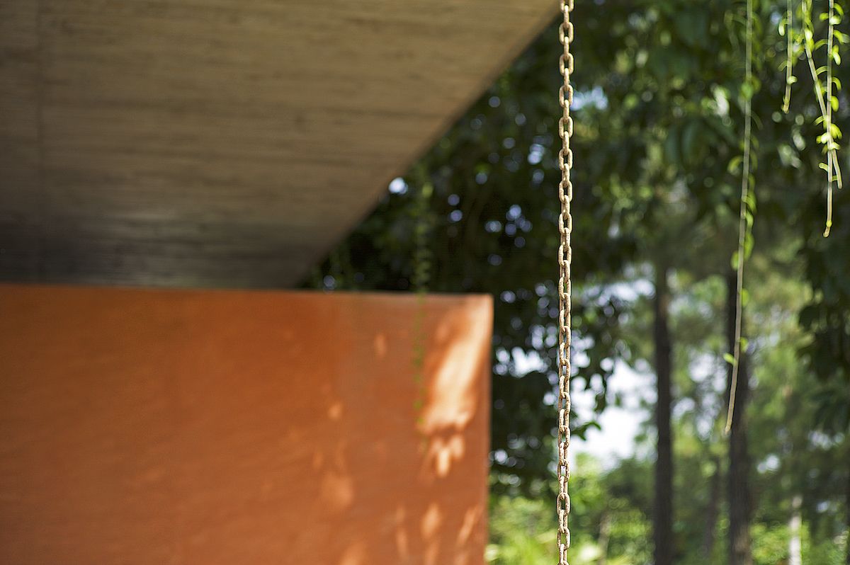 Ba Vì森林中的开放互动生活空间-29